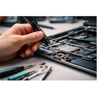 Ремонт и укрепване на панта на лаптоп в сервиз за лаптопи в Бургас